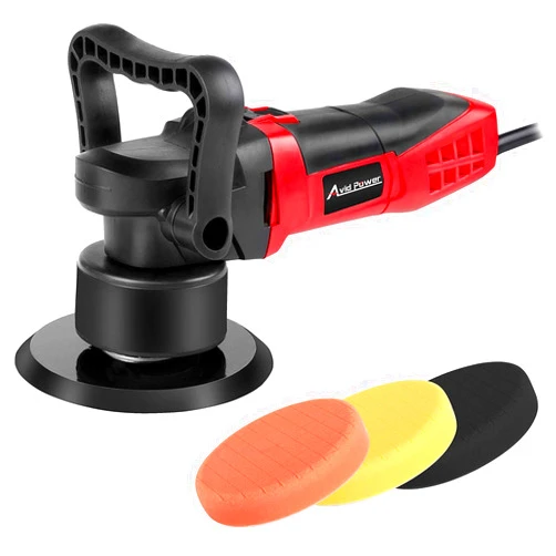 AVID POWER Buffer Polisher, 6-inch Dual Action/DA Polisher for Car Detailing, Random Orbital Car Buffer Polisher Waxer Kit with Variable Speed & 3 Polishing Pads