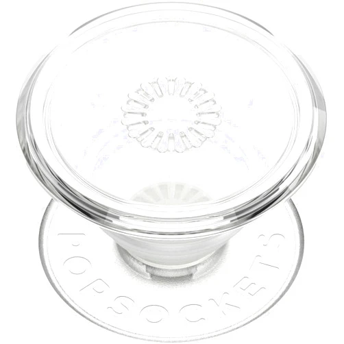 PopSockets Translucent Phone Grip with Expanding Kickstand, PopSockets for Phone, Translucent PopGrip - Clear