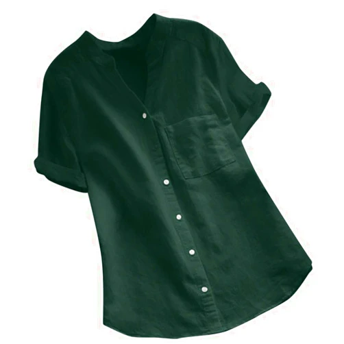 Generic Womens Button Down Shirt Top Shirts Spring Tops for Women 2024 Button Up Shirt Women Tops for Women Button Up Shirt