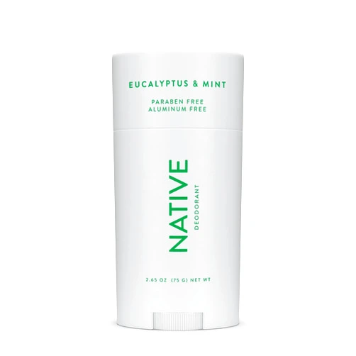 Native Deodorant | Natural Deodorant for Men, Aluminum Free with Baking Soda, Coconut Oil and Shea Butter | Eucalyptus & Mint