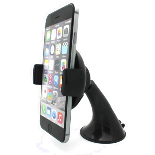 Fonus Dash Car Mount Compatible with iPhone 15/Pro - Windshield Holder Cradle Rotating Dock Suction for iPhone 15/Pro