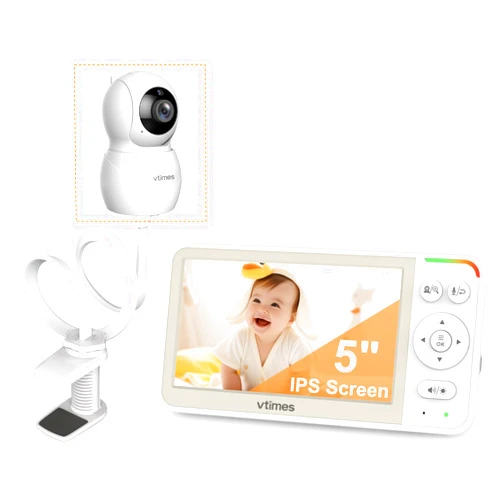 VTimes 5'' Baby Monitor and Stand