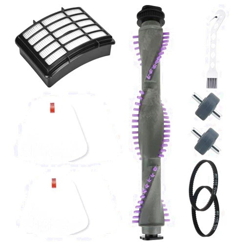 Erinice Filter Brush Roller Kit for Shark Navigator Lift Away Vacuum NV350 NV351 NV352 NV355 NV356 NV356E NV357 NV358 NV360 UV440 Replacement Parts, 1 HEPA Filter + 2 Foam & Felt Filter + Brush Roller