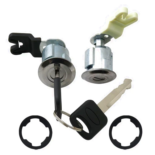 Misimain New Door Lock and Key Ignition Cylinder Set F87Z7821990BA Compatible with 1996 Ford Bronco