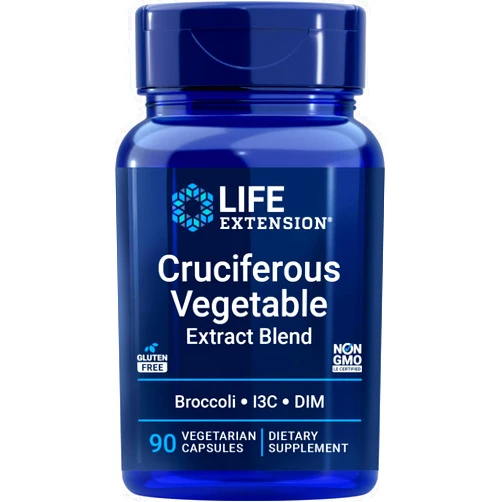 Life Extension Cruciferous Vegetable Extract Blend, 90 Vegetarian Capsules