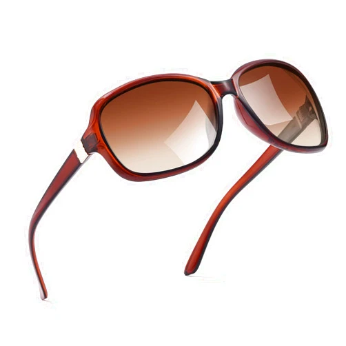 SIPHEW Small Wrap Sunglasses for Women | Lightweight Square Frame with 100% UV400 | Polarized Shade for Womens