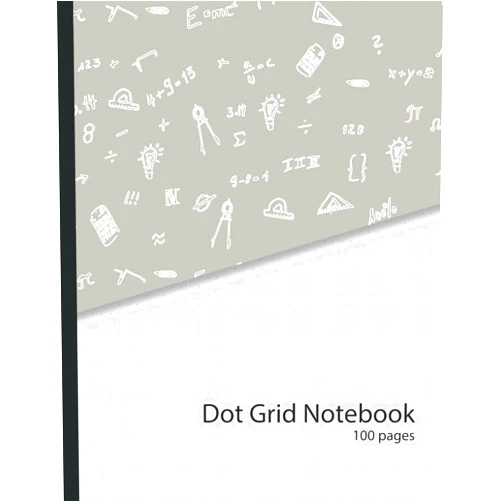 Flooky Loot Dot Grid Notebook: Dotted Journal 8.5 x 11 inches Large Bullet Grid Notebook (STEAMM Workbook Series)
