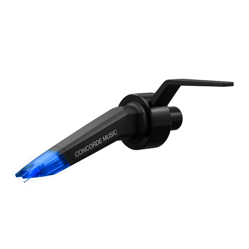 Ortofon Concorde Music Blue Phono Cartridge | Tool-Free Installation on S-shaped Tone Arms | Blue/Black