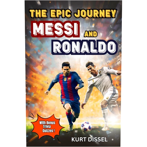 Kurt Dissel Soccer Books for Kids 8-12 - The Epic Journey of Lionel Messi and Cristiano Ronaldo: The tales of two amazing legends