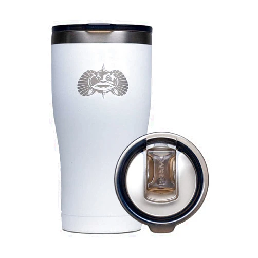 Toadfish Non-Tipping 20oz Tumbler - White