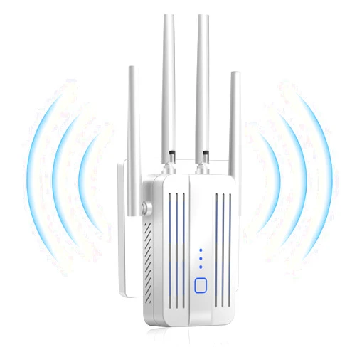 VEYANCO WiFi Extender Signal Booster for Home: Internet Repeater Range Covers Up to 9995 Sq.ft and 45+ Devices for House Wireless Office Basement Room (XL)