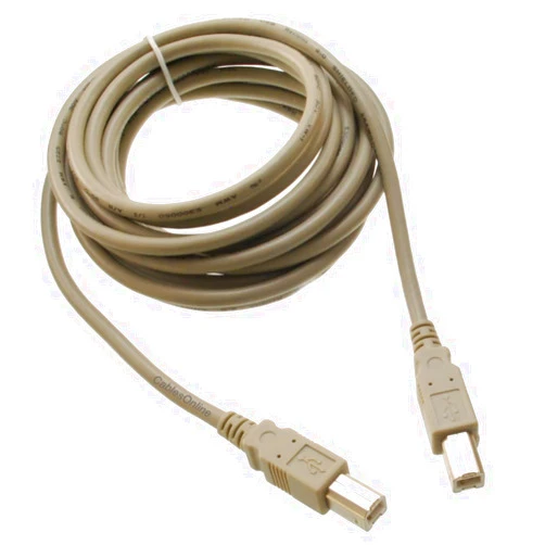 CABLESONLINE.COM ATLANTIC COMPUTERTECH CablesOnline, 10 feet USB 2.0 Type-B Male to Type-B Male Hi-Speed USB Cable, USB2-BB10