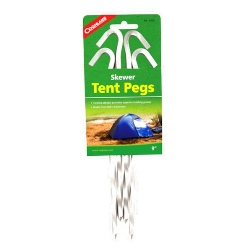 Coghlan's Skewer Tent Pegs, 9-Inch
