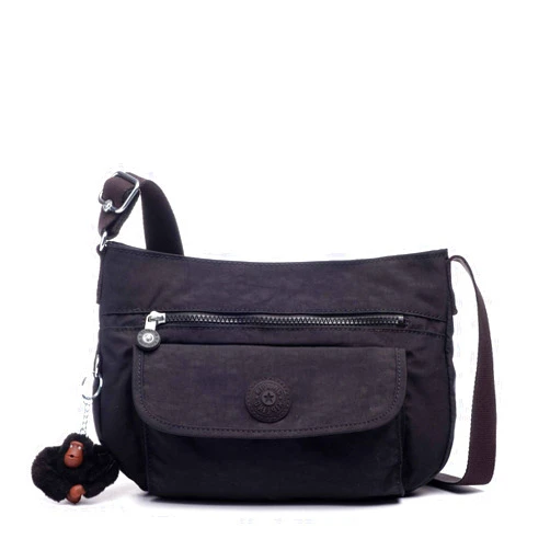 Kipling Women's Syro Crossbody, Organize Accessories, Surprisingly Spacious, Adjustable Strap, Nylon Bag, Scarlet