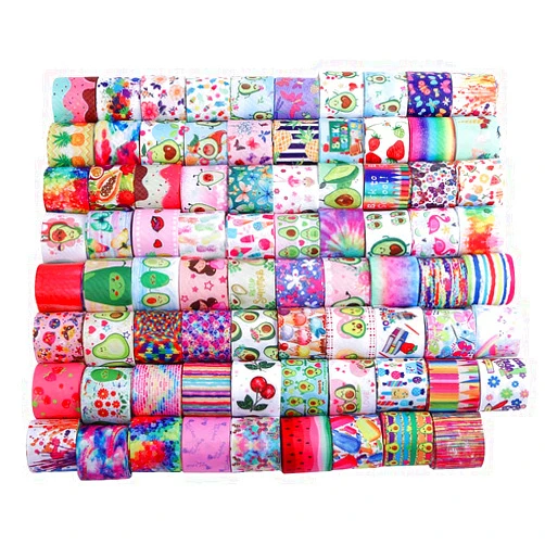Sorrento Crafts Random Assorted 10 Yards Grosgrain Ribbon 1.5