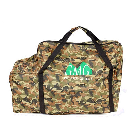 Green Mountain Grills GMG-6015 Weatherproof Tote Bag with Zippers for Davy Crockett Portable Pellet Barbeque Models, Camouflage