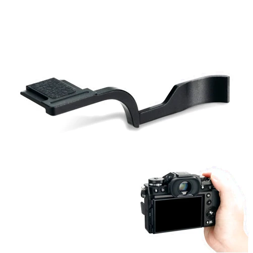 JJC Metal Thumb Up Grip for Fujifilm Fuji X-T5 XT5 X-T4 XT4 X-T3 XT3 Camera, Hot Shoe Thumb Rest Support for Easier Handling & Secure Hold