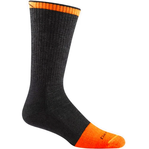 Darn Tough Vermont Darn Tough Men's Steely Boot Midweight with Full Cushion Toe Box Work Sock (Style 2006) -