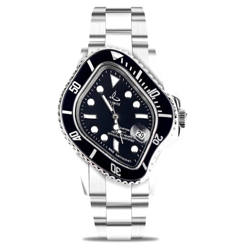 ILLIMITE Melting Automatic Watches for Men Japanese Miyota 8215 Self-Winding Mechanical Movement Women Watch Waterproof Stainless Steel Art Surrealist Wrist Watches Pea001