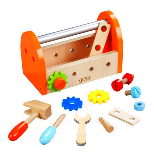 Classic World 3511 Houten Gereedschapskist, 16dlg