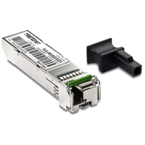 TRENDnet SFP to RJ45 Dual Wavelength Single-Mode LC Module,TEG-MGBS20D5, Must Pair w/TEG-MGBS20D3 or a Compatible Module, Up to 20 km (12.4 Miles),Bi-Directional(WDM)SFP,Lifetime Protection,1550/1310