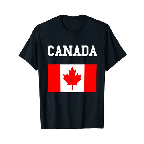 Coole Kanada Kanadischer Stolz Kanadier Geschenke Canadian Flag Maple Leaf Canadian Flag T-Shirt