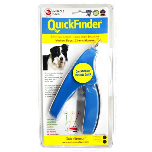 TOP PAW QuickFinder Safety Nail Clipper for Dogs 40-75 LBS