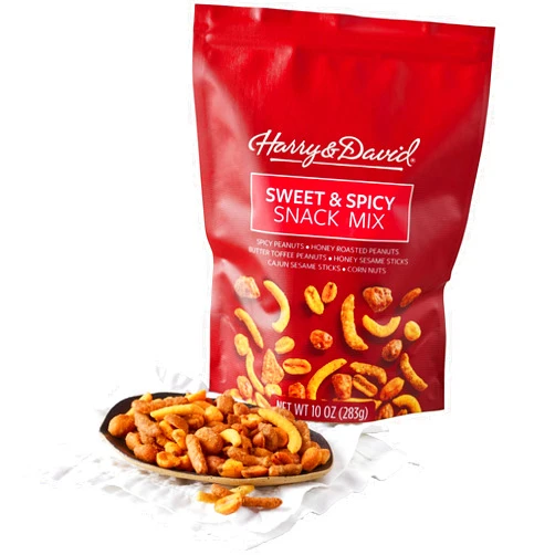 Harry & David Sweet And Spicy Snack Mix - 10Oz Bag, Sweet And Spicy Snack Mix, Movie Night Snacks, Party Mix