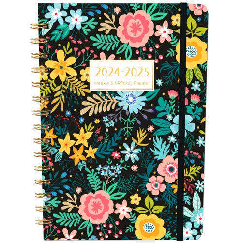 Journaltastic Planner 2024-2025 - Academic Planner 2024-2025, JUL 2024 - JUN 2025, Planner 2024-2025 Weekly and Monthly with Tabs, 6.3