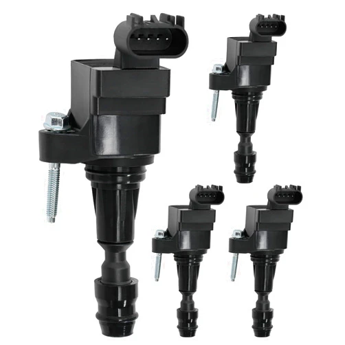 HQPASFY Ignition Coil Pack Set of 4 Compatible with Chevrolet Cobalt Equinox HHR Buick Lacrosse Pontiac G5 2.2L 2.4L & More Replaces# UF491, D522C, 12638824