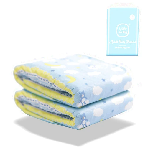LittleForBig Little Dreamers Diaper 2 Pieces M