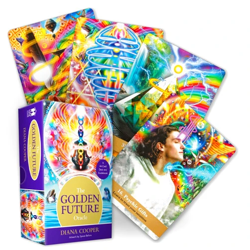 Diana Cooper The Golden Future Oracle: A 44-Card Deck and Guidebook