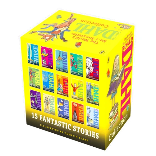 Roald Dahl Collection - 15 Paperback Book Boxed Set