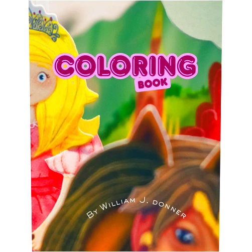 By William J Donner (Author) Coloring Book: Coloring and Drawing for beginners