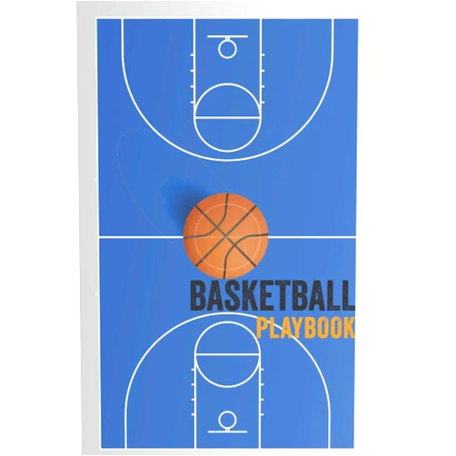 Hastings Sports Publish Basketball Playbook: Blackboard Strategies Blank Basketball Court Diagrams Notebook 100 Full Page Basketball Court Diagrams for Drawing Up Plays, Drills, and Scouting for Coaches