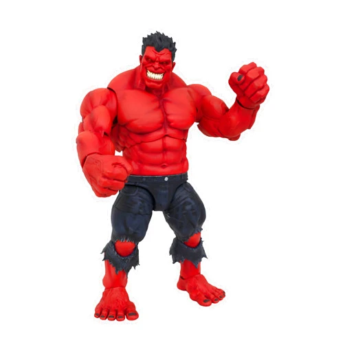 Diamond Select Toys Marvel Select Red Hulk 9-Inch Action Figure (Red)