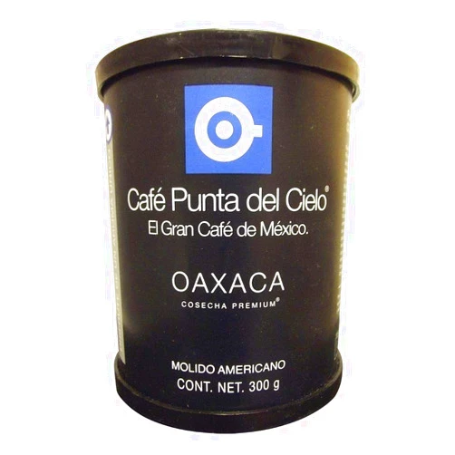 Cafe Punta del Cielo USA Oaxaca Region Ground Coffee Can