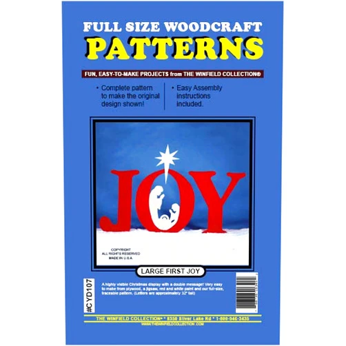 The Winfield Collection Large First Joy Woodworking Project Plan