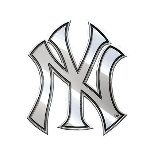 Team Promark MLB New York Yankees Metal Emblem, 3