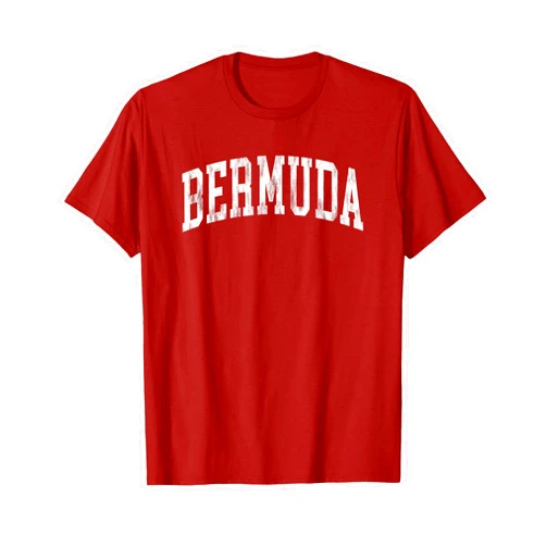 Bermuda Vacation Beach Souvenir Shirts Vintage Bermuda Retro Throwback Cruise Vacation Souvenir T-Shirt
