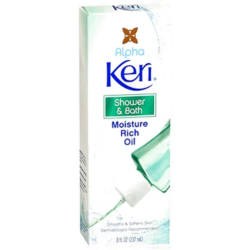 Keri Shower & Bath Oil - 8 oz - 2 pk