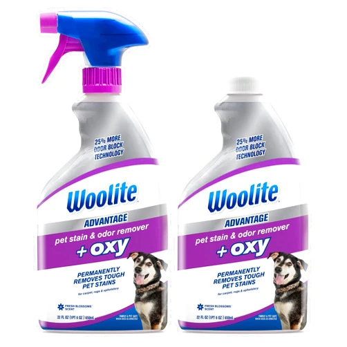Bissell Woolite® Advantage Pet Stain & Odor Remover + Oxy, 2-Pack, 3326