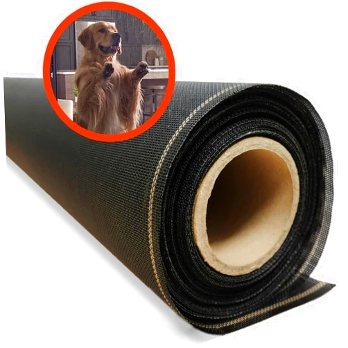 Metro Screenworks Super Screen 20/20 No-See-Um Screen - (60 in x 50 ft) - Weather & Pet Proof Screen - Porch & Patio Screen - Durable Pet Screen Mesh Roll - Window Screen Replacement Bug Mesh - Dog & Cat Proof Screen