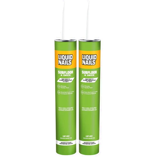 Liquid Nails LNP-602 Subfloor and Deck Construction Adhesive (LN602), 28 oz (Pack of 2)