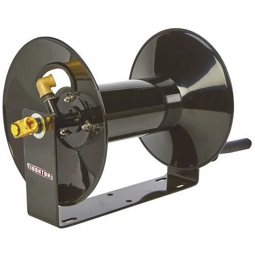 Ironton Air Hose Reel - holds 3/8in. x 100ft. Hose