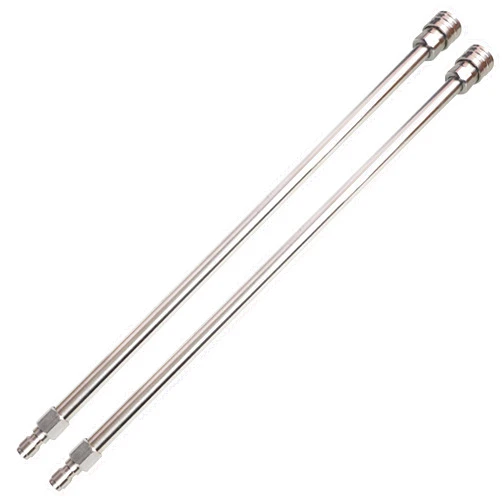 Hourleey 2 Pack 17 Inch Pressure Washer Wand, Stainless Steel Body and Fitting with 1/4