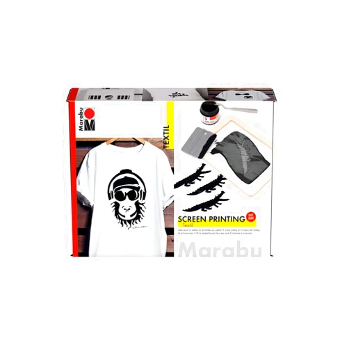 Marabu Textil Screen Printing Set