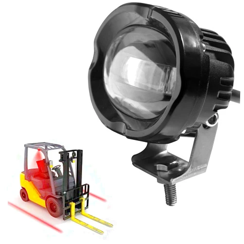 AOMAX Forklift Light Warehouse Safety Warning Lamp Offroad Race 12V 36V 48V Red led Zone Risk Danger Area Warning Light