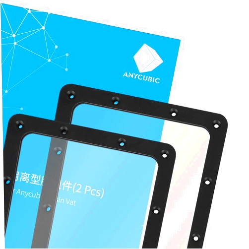 ANYCUBIC FEP Film for Resin Printers Below 6.23 Inches, Only Suitable for Photon Mono/Mono 4K/Photon Ultra/Photon D2, Not for Photon Mono 2 (2PCS)