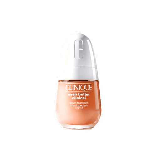 Clinique Even Better Clinical Serum Full Coverage Hydrating Foundation Broad Spectrum SPF 25 With Vitamin C, Salicylic Acid + Hyaluronic Acid For Oily Skin Types